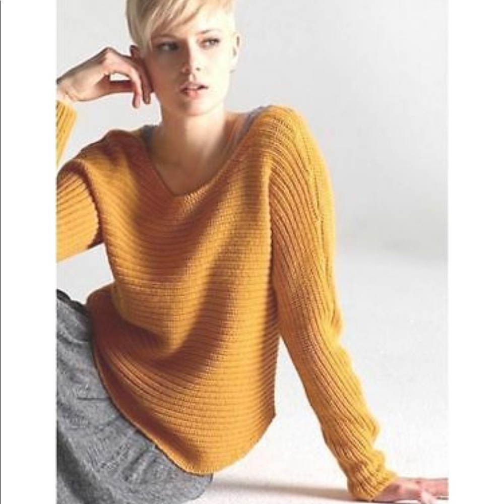 Eileen Fisher Alpaca Silk Ribbed Sweater, Petite Small